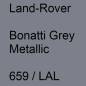 Preview: Land-Rover, Bonatti Grey Metallic, 659 / LAL.